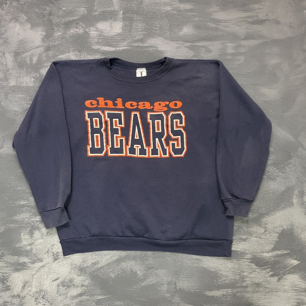 vintage Chicago Bears sweatshirt mens 2xl Blue 1990s NFL